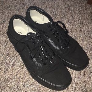 Black Vans